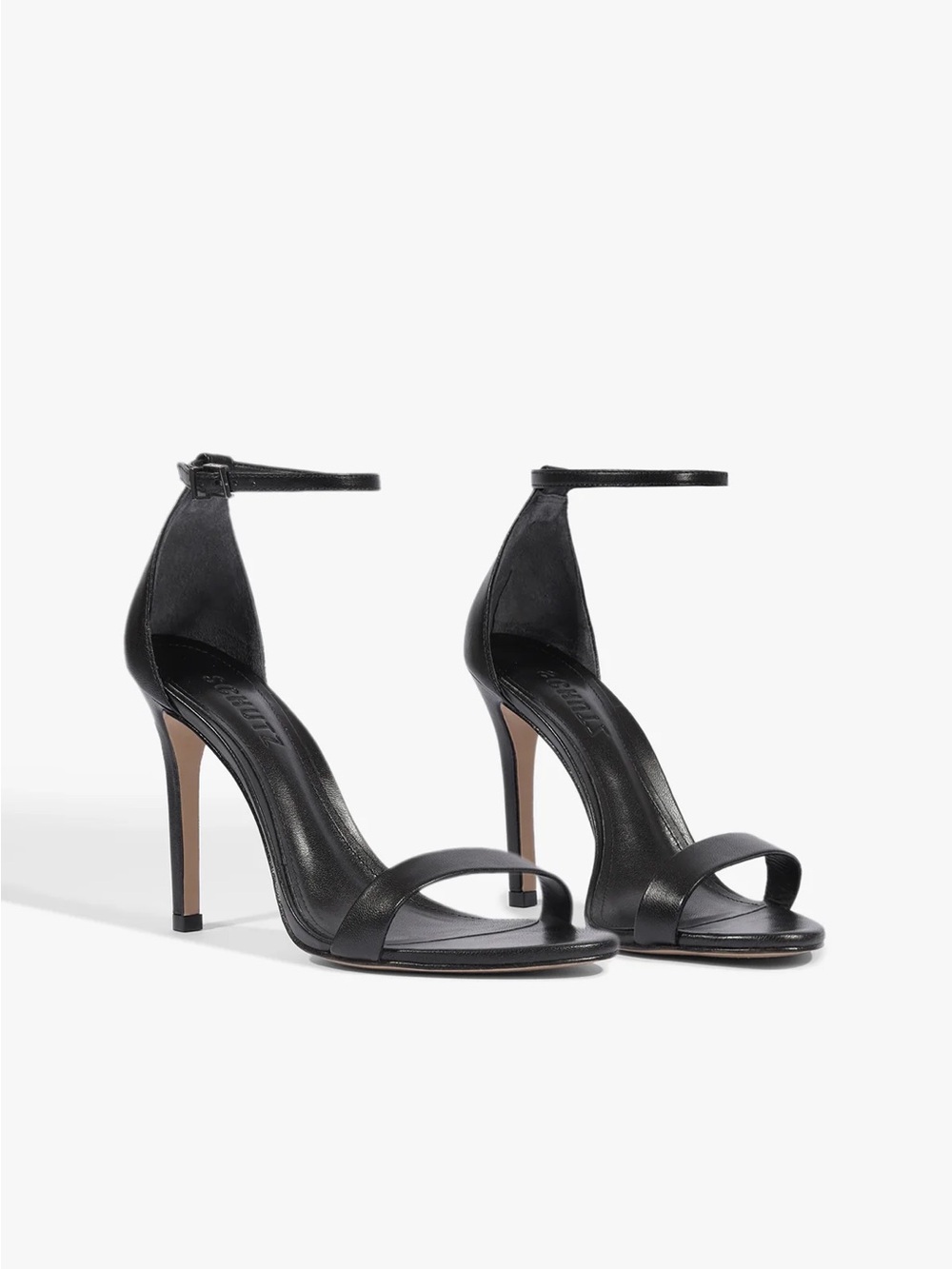 Schutz Cadey-Lee Stiletto Sandal - Black size 9.5